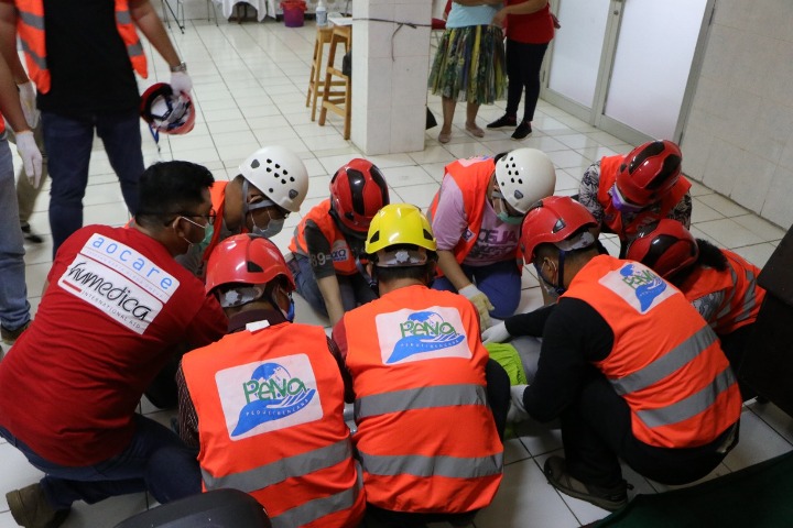 TOT Team Pena ( Peduli Bencana ) di Pulo Gebang